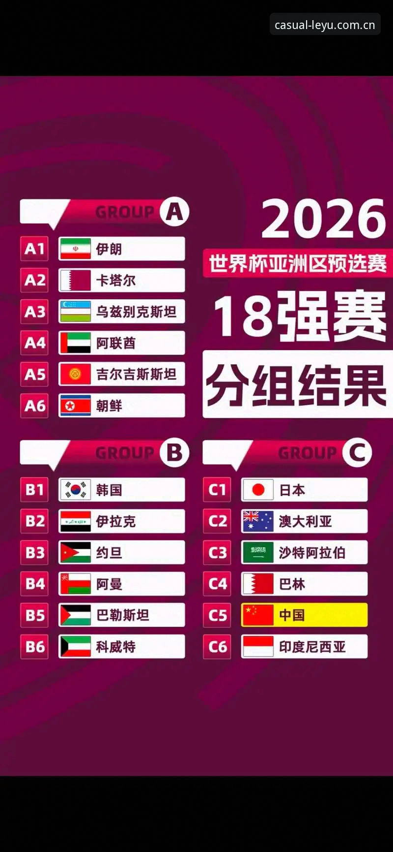 乐鱼娱乐app U17世界杯抽签揭晓:中国男女足分组形势分析及观赛实用指南